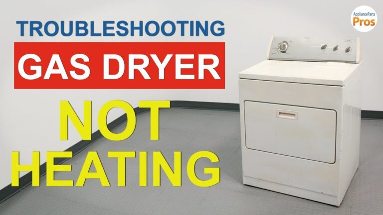 Whirlpool Gas Dryer Troubleshooting
