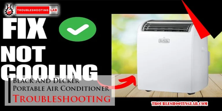 Black And Decker Portable Air Conditioner Troubleshooting Tips-FI