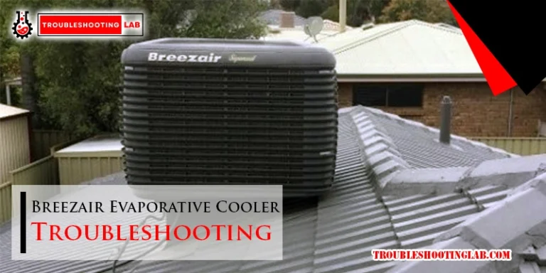 Breezair Evaporative Cooler Troubleshooting