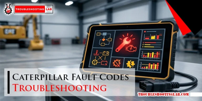 Caterpillar Fault Codes Troubleshooting