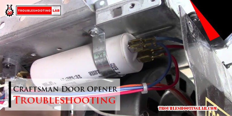 Craftsman Door Opener Troubleshooting