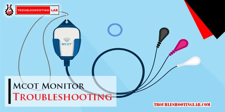 Mcot Monitor Troubleshooting