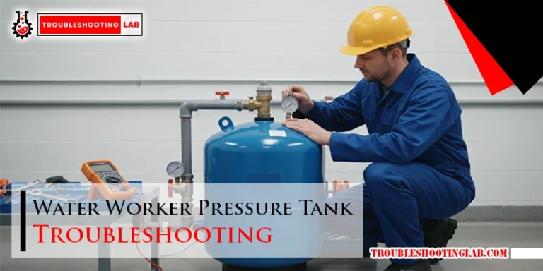 Water Worker Pressure Tank Troubleshooting