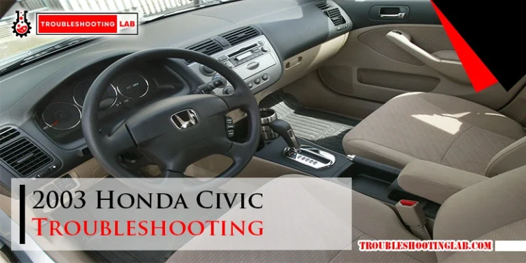 2003 Honda Civic Troubleshooting