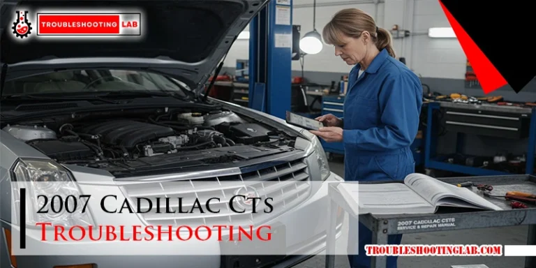 2007 Cadillac Cts Troubleshooting