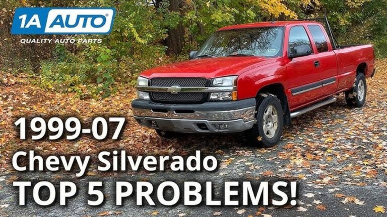 2007 Chevy Silverado Troubleshooting