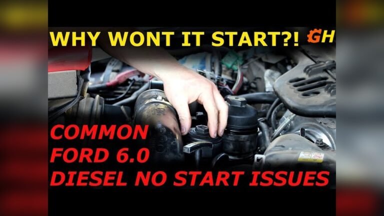 6.0 Powerstroke Troubleshooting