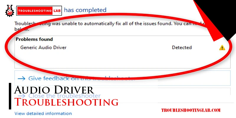 Audio Driver Troubleshooting: Quick Fixes for Crystal Clear Sound