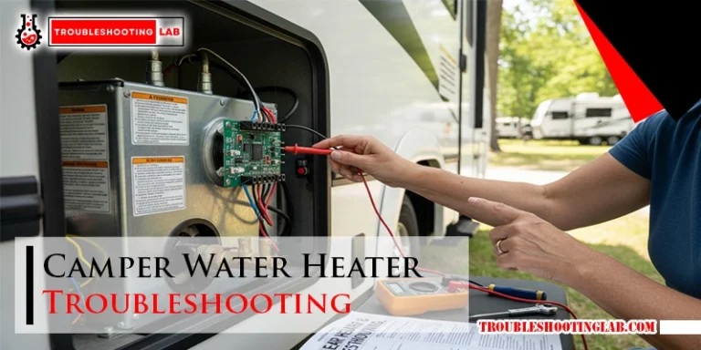 Camper Water Heater Troubleshooting