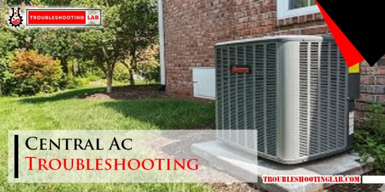 Central Ac Troubleshooting