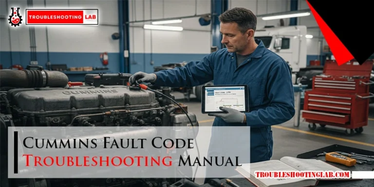Cummins Fault Code Troubleshooting Manual
