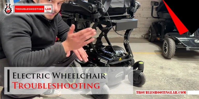 Electric Wheelchair Troubleshooting