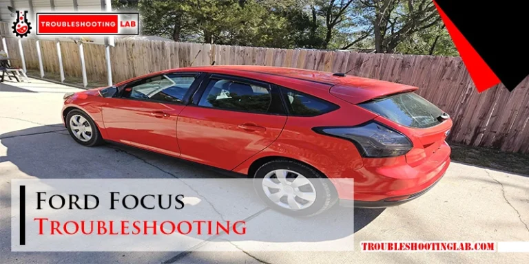 Ford Focus Troubleshooting