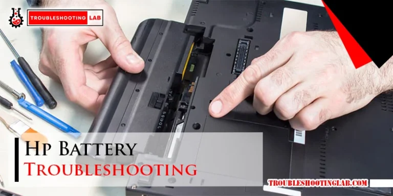 Hp Battery Troubleshooting