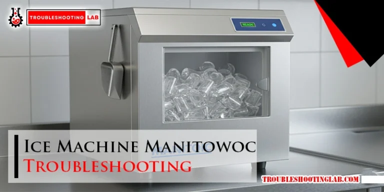 Ice Machine Manitowoc Troubleshooting