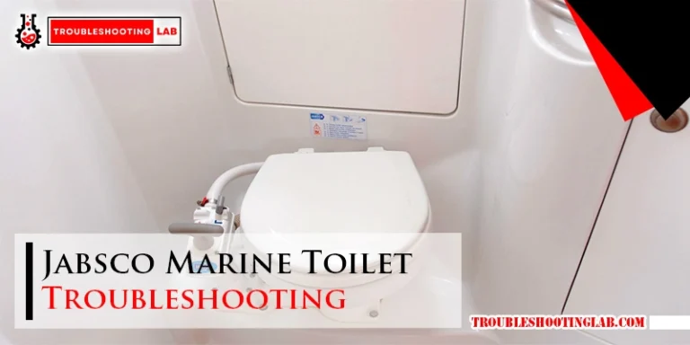 Jabsco Marine Toilet Troubleshooting