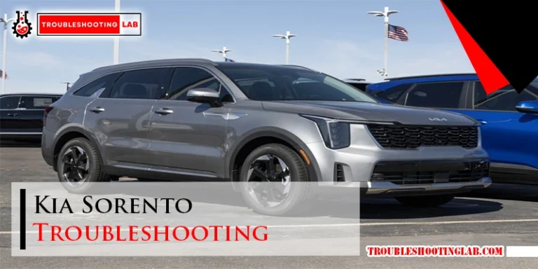Kia Sorento Troubleshooting