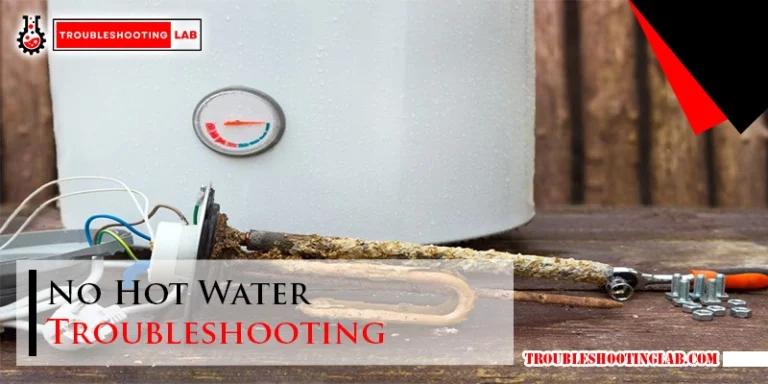 No Hot Water Troubleshooting