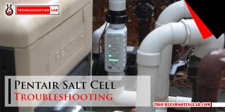 Pentair Salt Cell Troubleshooting