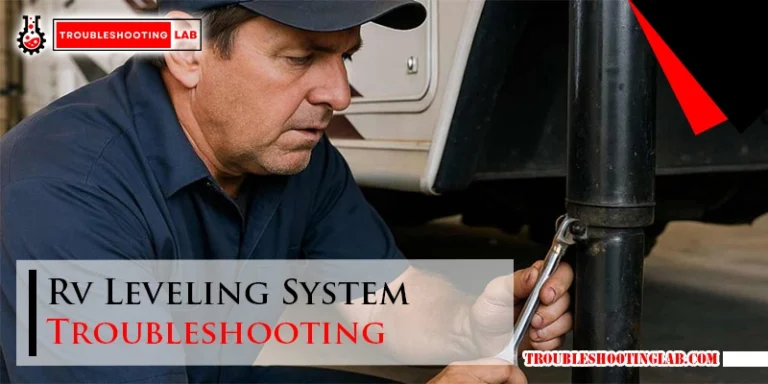 Rv Leveling System Troubleshooting
