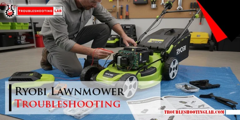 Ryobi Lawnmower Troubleshooting
