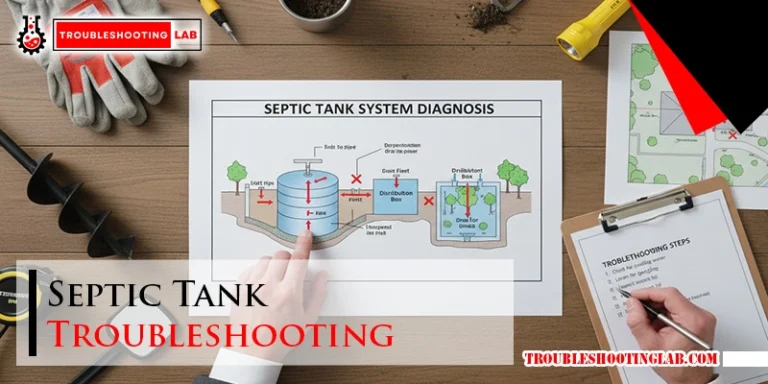 Septic Tank Troubleshooting