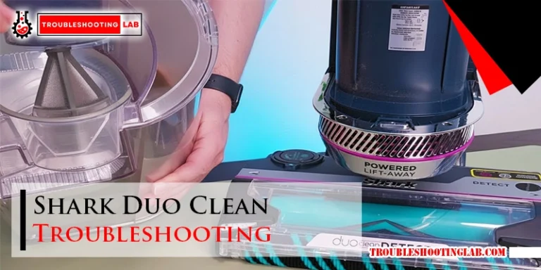 Shark Duo Clean Troubleshooting