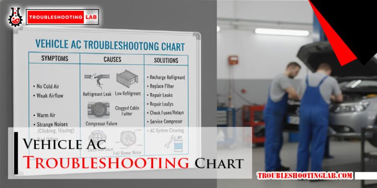Vehicle Ac Troubleshooting Chart