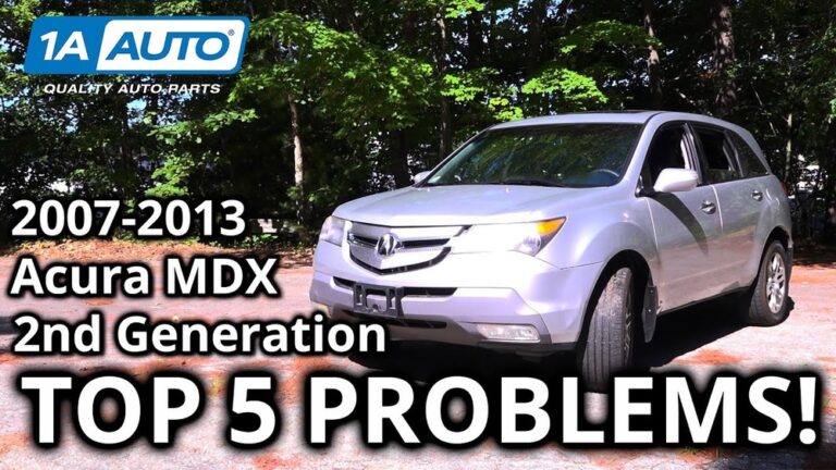 Acura Mdx Troubleshooting