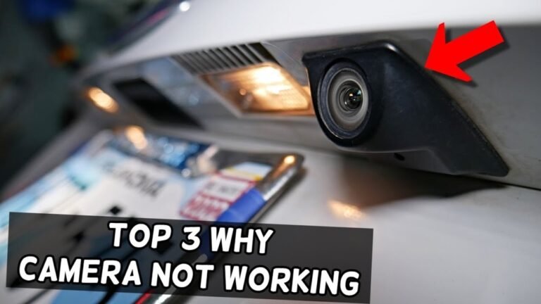 Backup Camera Troubleshooting