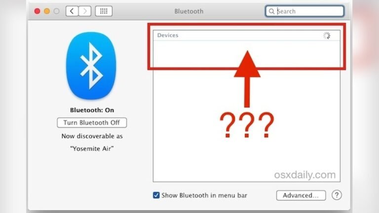 Bluetooth Troubleshooting Mac