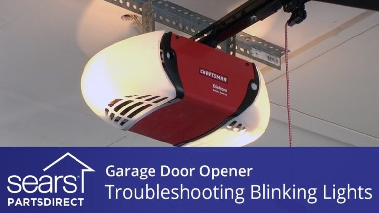 Chamberlain Garage Door Opener Troubleshooting 10 Flashes