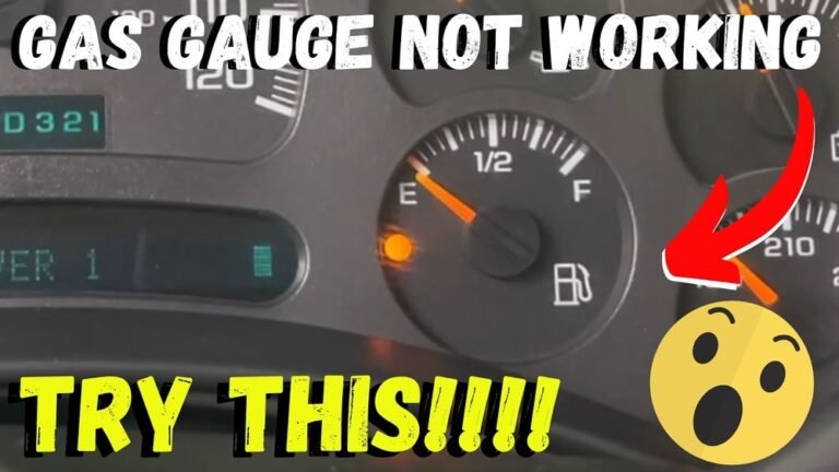 Gas Gauge Troubleshooting