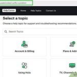 Hulu Troubleshooting