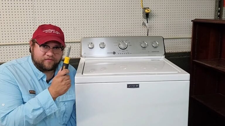 Maytag Centennial Washing Machine Troubleshooting