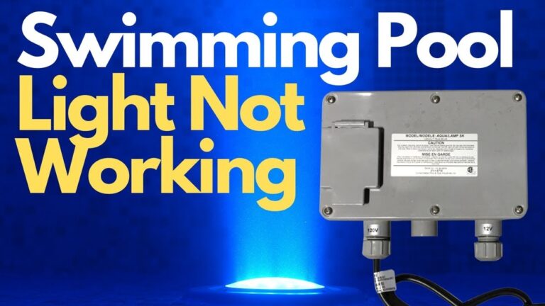 Pool Light Not Working Troubleshooting
