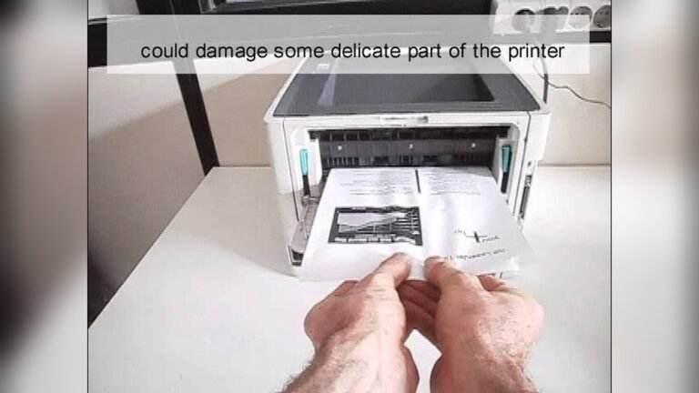 Printer Paper Jam Troubleshooting