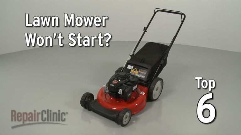 Push Mower Troubleshooting