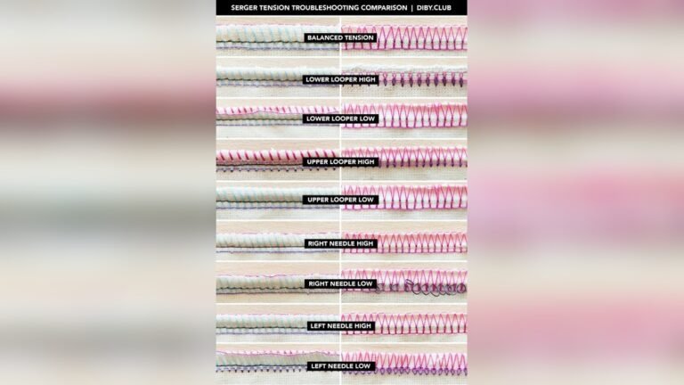 Serger Tension Troubleshooting