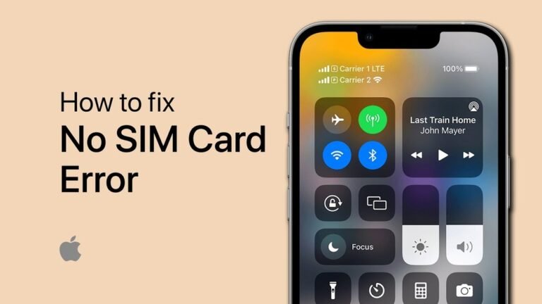 Sim Card Troubleshooting Iphone