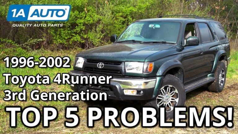 Toyota 4Runner Troubleshooting