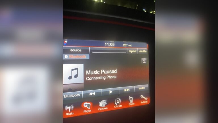 Uconnect Troubleshooting Bluetooth