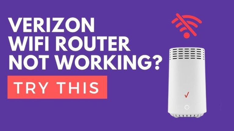 Verizon Router Troubleshooting