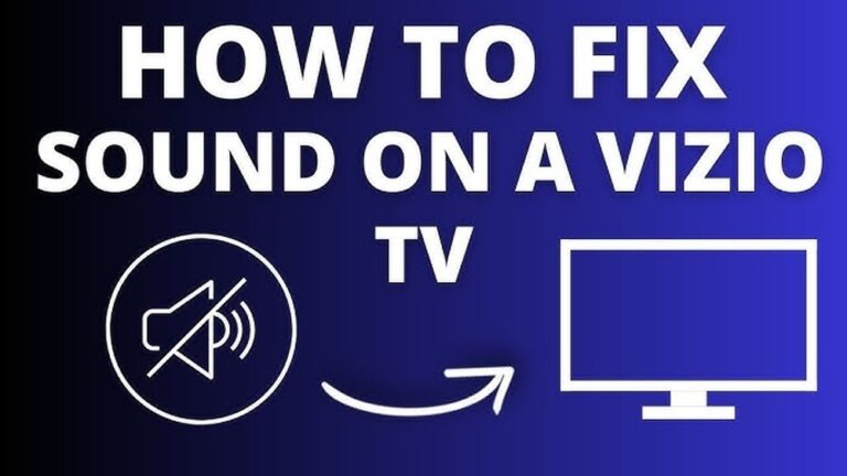 Vizio Tv Troubleshooting Sound