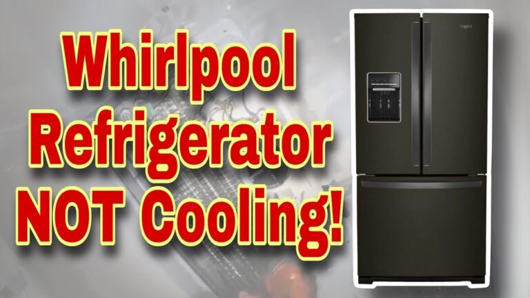 Whirlpool Refrigerator Troubleshooting