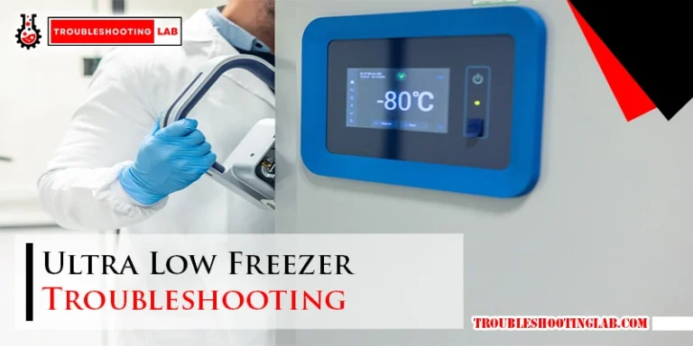 Ultra Low Freezer Troubleshooting