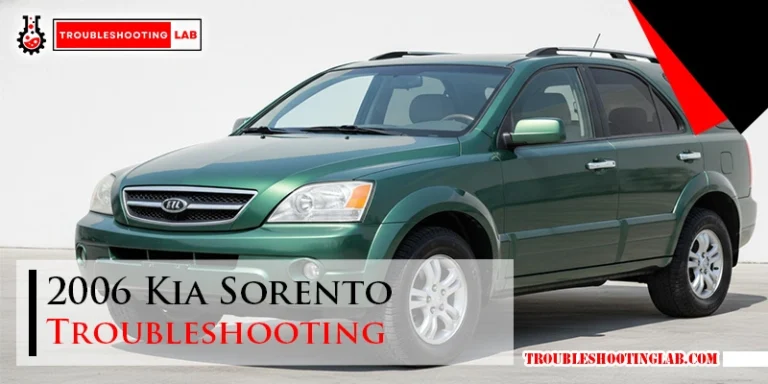2006 Kia Sorento Troubleshooting