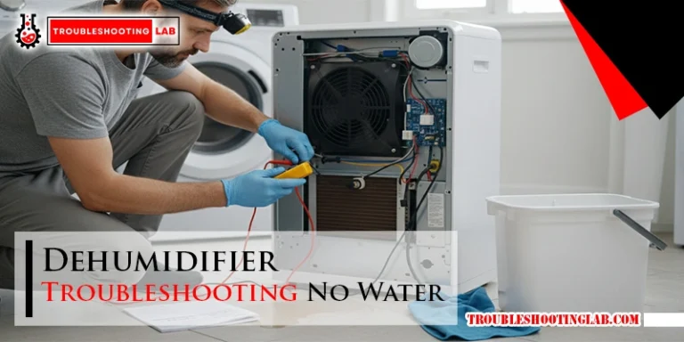 Dehumidifier Troubleshooting No Water