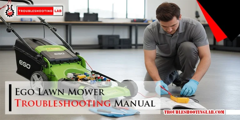 Ego Lawn Mower Troubleshooting Manual