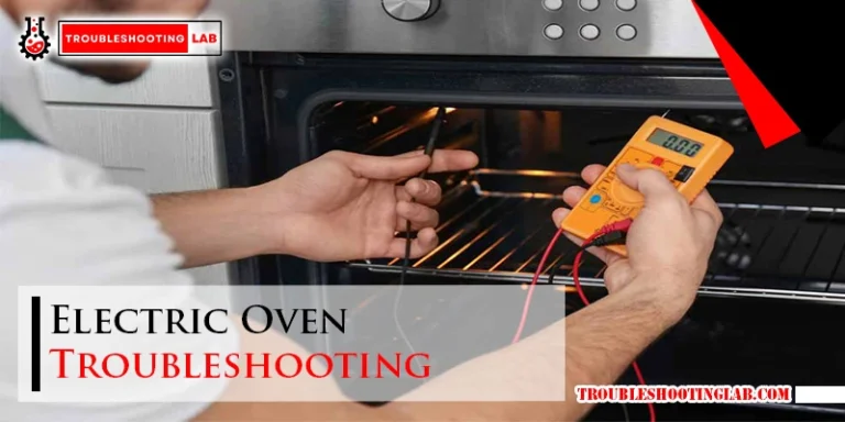 Electric Oven Troubleshooting